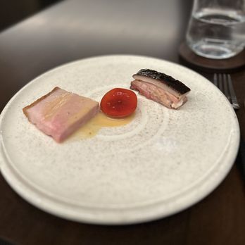 Feld - Pork and plum - New American Near Me - Chicago, Illinois Feld - Pork and plum - New American Near Me - Chicago, Illinois