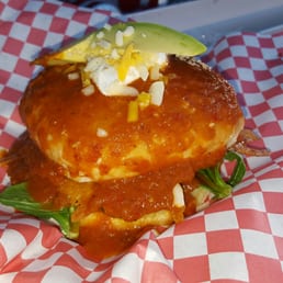 Prueben La Enchilada Burger Prueben La Enchilada Burger
