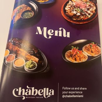 Chabella Miami - Menu - Mexican Near Me - Doral, Florida Chabella Miami - Menu - Mexican Near Me - Doral, Florida