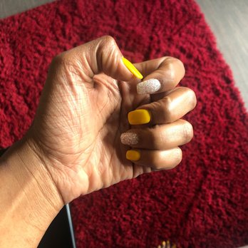 Luv's Nails - Powder dip on my natural nails - Nail Salons Near Me - Las Vegas, Nevada