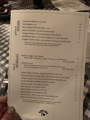Menu photo 4 Daphne Lodge Restaurant Cordele, GA Menu photo 4 Daphne Lodge Restaurant Cordele, GA