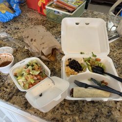 Stuffed Avocado Plate