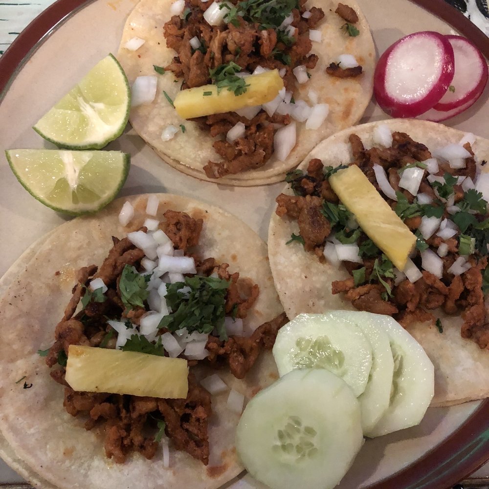 Al pastor tacos. Al pastor tacos.