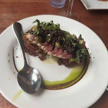 Carmelina's - Ahi Tuna Arrabbiata - Italian Near Me - Boston, Massachusetts