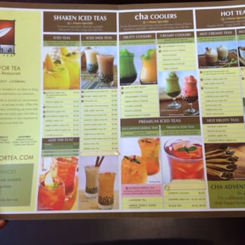 Cha For Tea - Drink Menu - Coffee & Tea Near Me - Irvine, California Cha For Tea - Drink Menu - Coffee & Tea Near Me - Irvine, California