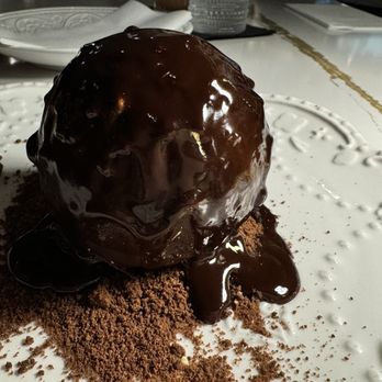 TLV Tapas Bar - Chocolate sphere - Mediterranean Near Me - Los Angeles, California TLV Tapas Bar - Chocolate sphere - Mediterranean Near Me - Los Angeles, California