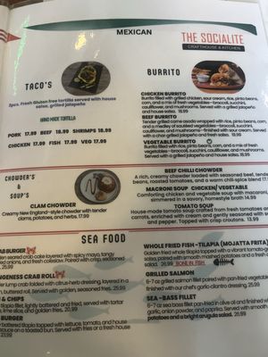 Menu photo 1 The Socialite Crafthouse & Kitchen San Francisco, CA Menu photo 1 The Socialite Crafthouse & Kitchen San Francisco, CA