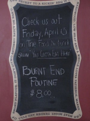 Menu photo 3 Boneheads BBQ Halifax, NS