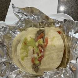El Burrito Grande - Carne asade taco)