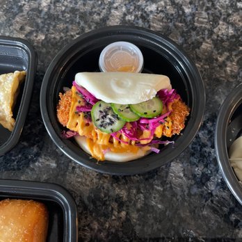 Take a Bao Eats - Crispy Spicy Aioli Chicken Bao - Asian Fusion Near Me - Chicago, Illinois Take a Bao Eats - Crispy Spicy Aioli Chicken Bao - Asian Fusion Near Me - Chicago, Illinois
