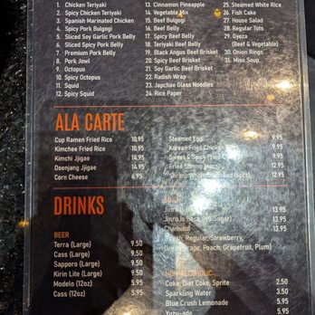 DTLA AYCE KBBQ - menu A - Korean Near Me - Los Angeles, California DTLA AYCE KBBQ - menu A - Korean Near Me - Los Angeles, California