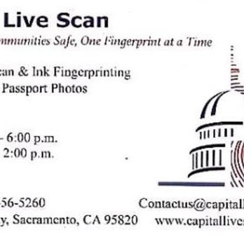 Capital Live Scan - Fingerprinting Near Me - Sacramento, California