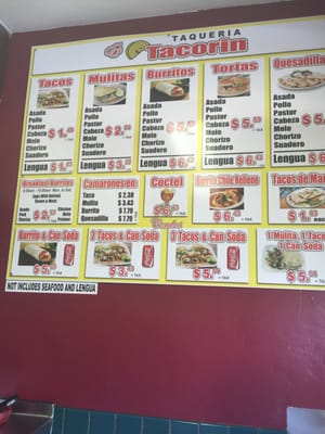 Menu photo 7 El Tacorin Los Angeles, CA Menu photo 7 El Tacorin Los Angeles, CA