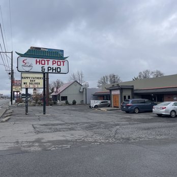 Hot Pot & Pho - a parking lot with cars - Hot Pot Near Me - Spokane Valley, Washington Hot Pot & Pho - a parking lot with cars - Hot Pot Near Me - Spokane Valley, Washington