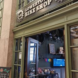 Lowertown Bike Shop - Entrance at Union depot