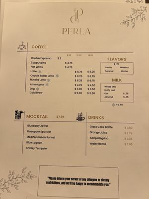 Menu photo 6 Perla Woodbridge Township, NJ Menu photo 6 Perla Woodbridge Township, NJ