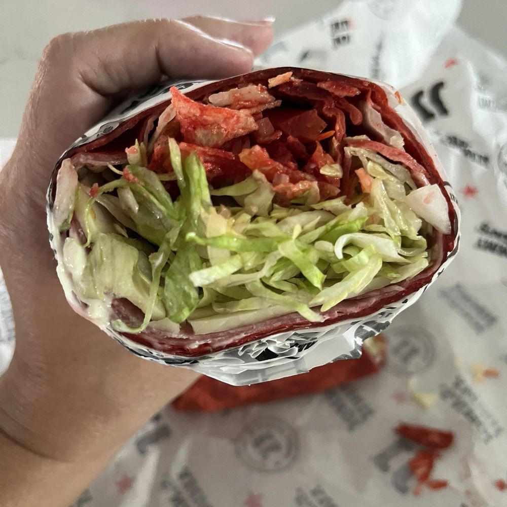 Jimmy John's - Spicy firecracker wrap - Sandwiches Near Me - Northville, Michigan Jimmy John's - Spicy firecracker wrap - Sandwiches Near Me - Northville, Michigan