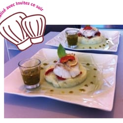 Invitez ce soir - Parmentier de cabillaud au pesto rouge
