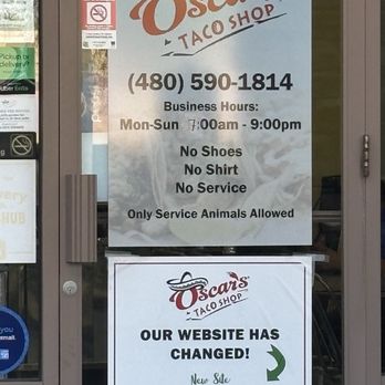Oscars Taco Shop - Front - Mexican Near Me - Scottsdale, Arizona Oscars Taco Shop - Front - Mexican Near Me - Scottsdale, Arizona