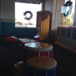 The new play area