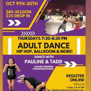 HBP Dance Extreme - Let's go! - Performing Arts Near Me - Tustin, California HBP Dance Extreme - Let's go! - Performing Arts Near Me - Tustin, California