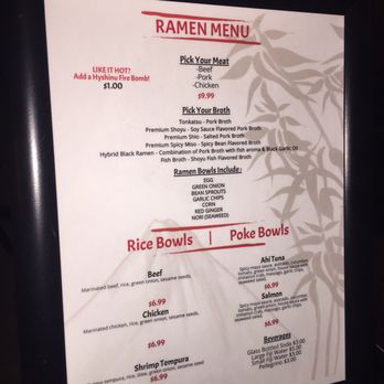 Hyshinu - Menu - Ramen Near Me - El Cajon, California Hyshinu - Menu - Ramen Near Me - El Cajon, California
