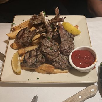 Yianni's Bar & Grill - Lamb Chops by the pound with fries - Greek Near Me - Carmichael, California