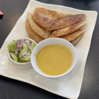 House of Basil - A2. Roti And Kari (2 pcs) - Thai Near Me - San Ramon, California House of Basil - A2. Roti And Kari (2 pcs) - Thai Near Me - San Ramon, California
