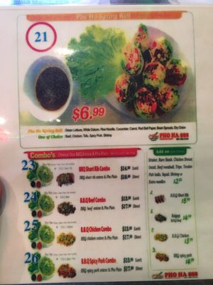 Menu photo 7 Pho HA 888 Valencia, CA