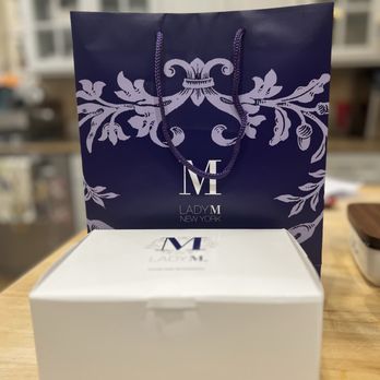 Lady M Cake Boutique - Packaging and presentation is nice although they do charge $0.05 per bag - Bakeries Near Me - Tysons, Virginia