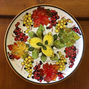 De Sanctis 1890 - Tuscany plate diam.cm.40 (15 3/4") that's a wonderful example's creativity of the Italian ceramists. - Arts & Crafts Near Me - Rome, RM De Sanctis 1890 - Tuscany plate diam.cm.40 (15 3/4") that's a wonderful example's creativity of the Italian ceramists. - Arts & Crafts Near Me - Rome, RM