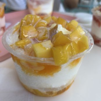 Kawaii Ice Wave - Mango lilikoi ice wave - Shaved Ice Near Me - Mililani, Hawaii