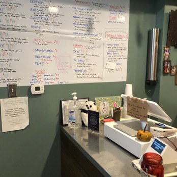 Porter Books & Bread - Food menu and ordering counter - Sandwiches Near Me - Indianapolis, Indiana