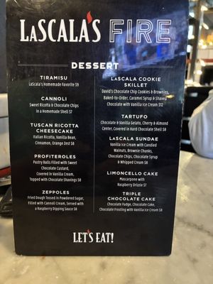 Menu photo 2 LaScala's Fire Philadelphia, PA Menu photo 2 LaScala's Fire Philadelphia, PA