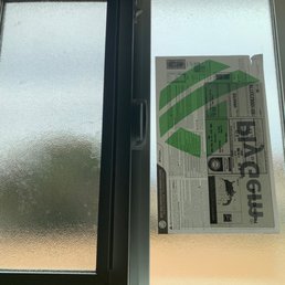 Bathroom window Bathroom window