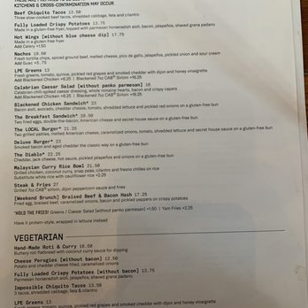 LOCAL Public Eatery Terry Ave - Menu - Bars Near Me - Seattle, Washington LOCAL Public Eatery Terry Ave - Menu - Bars Near Me - Seattle, Washington