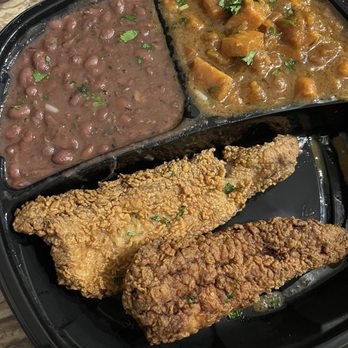 312 Prime - Catfish, sweet potatoes and red beans and rice. - Caribbean Near Me - Saint Paul, Minnesota 312 Prime - Catfish, sweet potatoes and red beans and rice. - Caribbean Near Me - Saint Paul, Minnesota