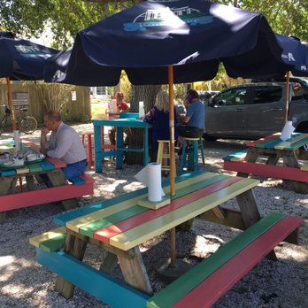 Bayou Bites - Picnic tables were great - Cajun/Creole Near Me - Dunedin, Florida
