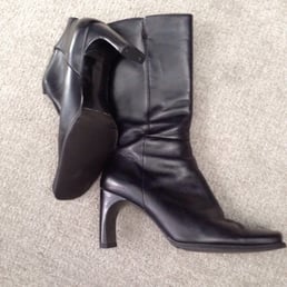 Re-soled and re-heeled boots! Re-soled and re-heeled boots!