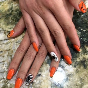 Metropolitan Nail Bar - Halloween theme nails - Nail Salons Near Me - Arlington, Virginia Metropolitan Nail Bar - Halloween theme nails - Nail Salons Near Me - Arlington, Virginia