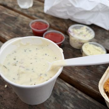 Old Oregon Smoke House - Clam Chowder was just what I needed‼‼‼ - Fish & Chips Near Me - Rockaway Beach, Oregon Old Oregon Smoke House - Clam Chowder was just what I needed‼‼‼ - Fish & Chips Near Me - Rockaway Beach, Oregon