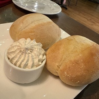 Rustic Chophouse - Bread for the table with a cinnamon butter. Pretty good. - Steakhouses Near Me - Broken Arrow, Oklahoma