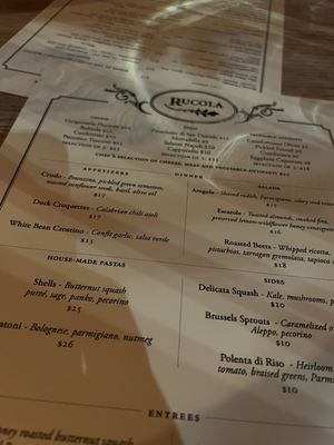 Menu photo 2 Rucola Brooklyn, NY