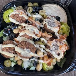 Toco Grill - Falafel salad bowl