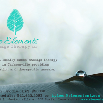 The Elements Massage Therapy - www.elementsmt.com - Massage Therapy Near Me - Jacksonville, Oregon