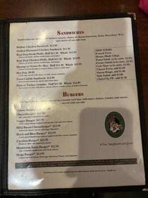 Menu photo 3 DD Peckers Charlotte, NC