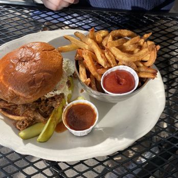 Jacob's Pickles - Pulled pork sandwich - Comfort Food Near Me - New York, New York Jacob's Pickles - Pulled pork sandwich - Comfort Food Near Me - New York, New York