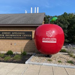Visitor center welcome sign