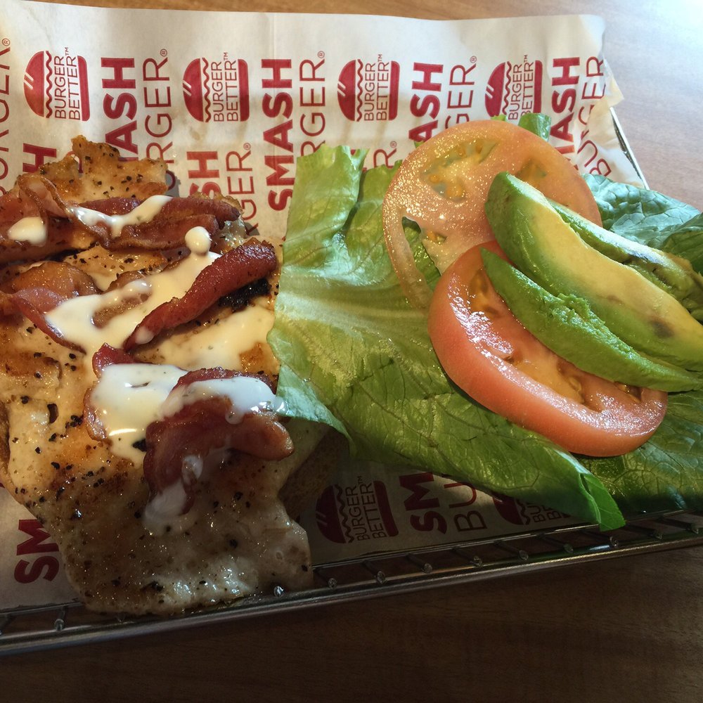 Smashburger - Avocado club grilled chicken sandwich - Burgers Near Me - Southington, Connecticut