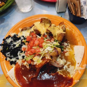 The Range Café - Open faced hamburger - Mexican Near Me - Bernalillo, New Mexico